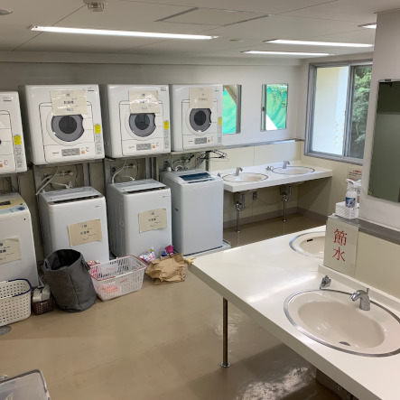 洗濯場の画像